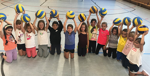 Ballschule für Mädchen